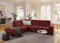 sit&more Ecksofa "Quincy", wahlweise mit Bettfunktion und Bettkasten