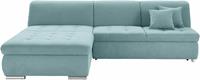 Domo Collection Ecksofa Baxter, wahlweise mit Bettfunktion und Bettkasten