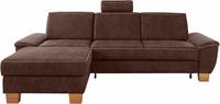 exxpo - sofa fashion Hoekbank optioneel met bedfunctie