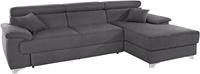 Domo Collection Ecksofa Mira, wahlweise mit Bettfunktion und Bettkasten