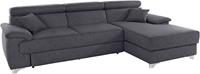 Domo Collection Ecksofa Mira, wahlweise mit Bettfunktion und Bettkasten