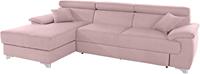 Domo Collection Ecksofa Mira, wahlweise mit Bettfunktion und Bettkasten