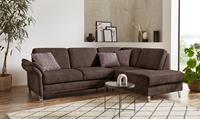 Sit&More Ecksofa Clio V, wahlweise mit Bettfunktion und Bettkasten, inklusive Federkern