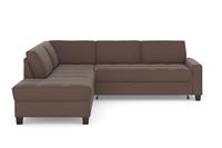 Domo Collection Ecksofa Florentina, wahlweise mit Bettfunktion