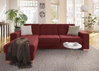 sit&more Ecksofa "Quincy", wahlweise mit Bettfunktion und Bettkasten