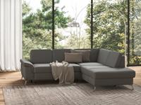 Sit&More Ecksofa Padua, inklusive Sitztiefenverstellung, Armteilfunktion und Federkern, optional Bettfunktion mit Stauraum, frei im Raum stellbar