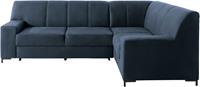 Domo Collection Ecksofa Ledas, mit extrabreiten Armteilen, wahlweise mit Bettfunktion