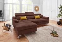 exxpo - sofa fashion Hoekbank optioneel met bedfunctie