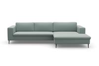 Domo Collection Ecksofa Modica, moderne Optik mit großzügiger Recamiere, frei im Raum stellbar