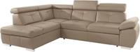 Exxpo - sofa fashion Ecksofa, wahlweise mit Bettfunktion und Bettklasten