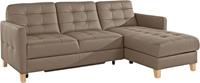 Exxpo - sofa fashion Ecksofa, wahlweise mit Bettfunktion