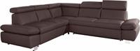 Exxpo - sofa fashion Ecksofa, wahlweise mit Bettfunktion