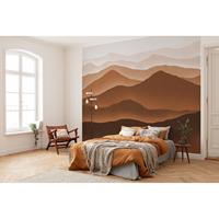 Komar Macchiato Mountains Vlies Fotobehang 300x250cm 6-banen