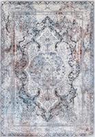 Yomonda Designteppich Harmony Kurzflor Orientalisch grau Gr. 85 x 150