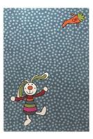 Sigikid Teppichart Rainbow Rabbit Teppiche blau Gr. 80 x 150