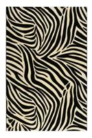 Wecon home Teppichart Zebra Teppiche schwarz/weiß Gr. 80 x 150