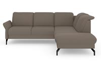 sit&more Ecksofa "Fashion L-Form", wahlweise mit Kopfteilverstellung und Vorziehsitz, motorisch