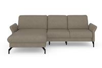 Sit&More Ecksofa Fashion, wahlweise mit Kopfteilverstellung und Vorziehsitz, motorisch