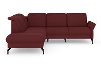 Sit&More Ecksofa Fashion, wahlweise mit Kopfteilverstellung und Vorziehsitz, motorisch