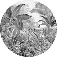 Komar Fototapete »Wild Woods«, glatt, Comic, botanisch, (Packung, 1 St), 125 x 125 cm