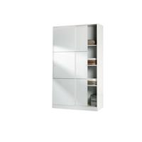 WEBMARKETPOINT Kleiderschrank mit 2 Schiebetüren Cm 120 x 50 x 200 Weiß Kit