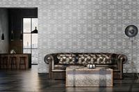 Living walls Vliestapete »My Home My Spa«, strukturiert, 3D-Optik, geometrisch, Motiv, Design Tapete