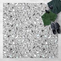 Bilderwelten Vinyl-Teppich - Detailliertes Terrazzo Muster Massa - Quadrat 1:1 