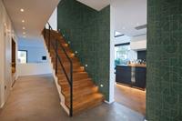 Living walls Vliestapete »My Home My Spa«, strukturiert, geometrisch, grafisch, Motiv, Design Tapete