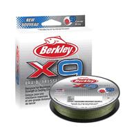 Berkley X9 Braid Low Visual Green - 12.1kg - 0.12mm - 150m
