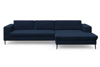 Domo Collection Ecksofa Modica, moderne Optik mit großzügiger Recamiere, frei im Raum stellbar