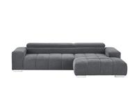 Primo Ecksofa ¦ grau ¦ Maße (cm): H: 70  - Möbel Kraft