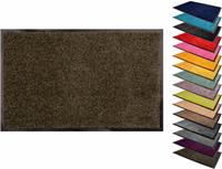 Primaflor-Ideen In Textil Fußmatte Schmutzfangmatte CLEAN PRO, rechteckig, 8 mm Höhe, Schmutzfangmatte, Uni Farben, UB-beständig, In- und Outdoor geeignet, waschbar
