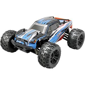 Reely RAW Blauw Brushed 1:14 RC auto Elektro Monstertruck 4WD RTR 2,4 GHz Incl. accu en lader