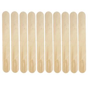 Trendoz 150x naturel hobby knutsel houtjes/ijslollie stokjes 20 x 2,5 cm -