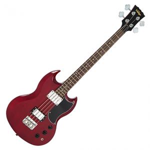 Vintage VS4 Reissued Bass Cherry Red - Nearly New