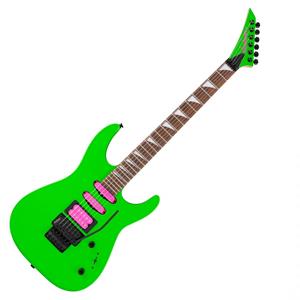 Jackson X Series Dinky DK3XR HSS Neon Green Electric Guitar with Floyd Rose