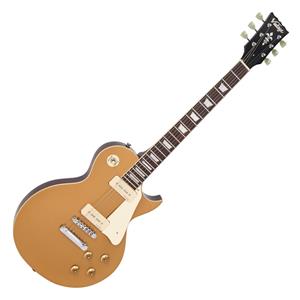Vintage V100GT Gold Top E-Gitarre