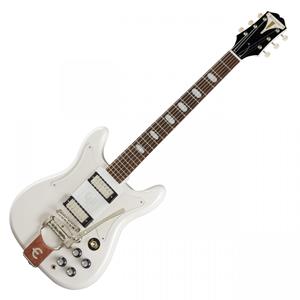 Epiphone Crestwood Custom Tremotone Polaris White Electric Guitar