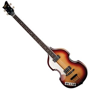 Hofner HCT 5001 Left Handed Violin Bass Guitar Sunburst