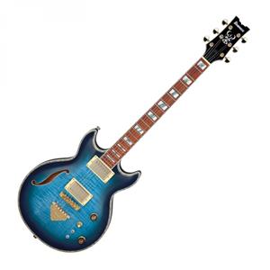 Ibanez AR520HFM Light Blue Burst Semi-Acoustic Guitar