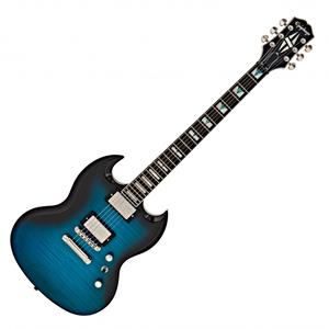Epiphone SG Prophecy Blue Tiger Aged Gloss Electric Guitar