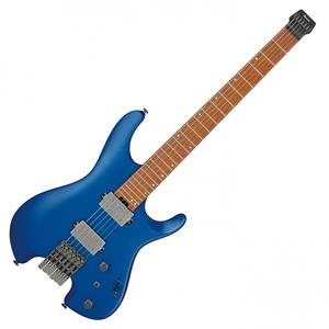 Ibanez Q Series Q52-LBM Laser Blue Matte Headless Electric Guitar with Gig Bag