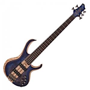 Ibanez BTB845-CBL Cerulean Blue Burst Low Gloss 5-String Bass Guitar