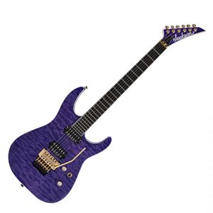 Jackson Pro Series Soloist SL2Q MAH Transparent Purple Electric Guitar with Floyd Rose 1000