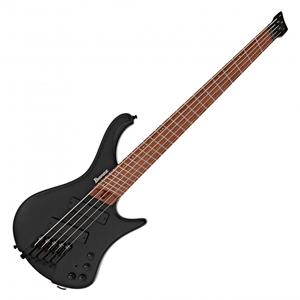 Ibanez Bass Workshop EHB1005MS Black Flat Multi-Scale 5-String Electric Bass with Gig Bag