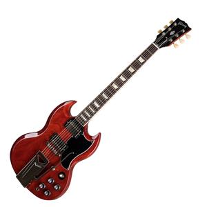 Gibson Original Collection SG Standard '61 Sideways Vibrola Vintage Cherry Electric Guitar with Hard Case