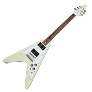 Gibson Original Designer 70s Flying V Classic White Electric Guitar with Case