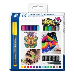 Staedtler Universal pen Lumocolor F per 14pcs