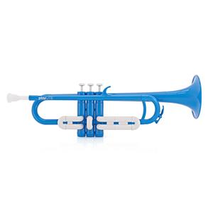 Gear4Music playLITE Hybride Trompet van  Blauw