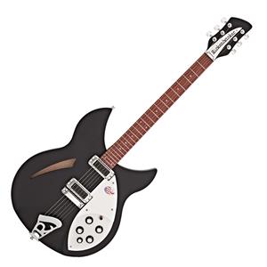 Rickenbacker 330 MBL semi-acoustic guitar, matte black